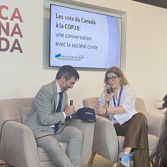 Canada's climate lobby pushes for oil, gas emissions cap with fashion statement